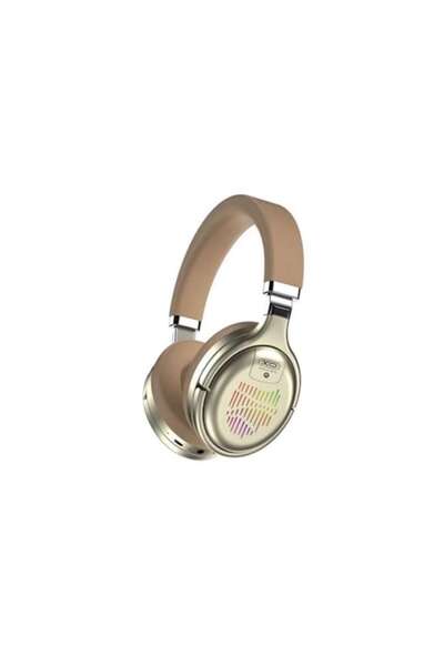dalip Casti wireless stereo XO-BE18 Over Ear, bluetooth 5.0, lumini RGB, autonomie 6H, Gold