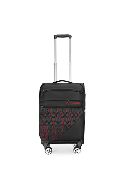 Wexta Valiz Orta Boy Wx-3001 Model Vita Serisi ORTA Boy Siyah Kumaş Valiz