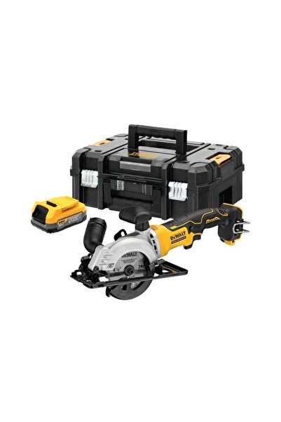 Dewalt Ferăstrău circular manual DCS571E1T, 115 mm, 18 V, cu baterie