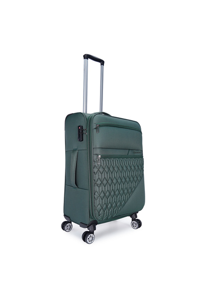 Wexta Valiz Orta Boy Wx-3001 Model Vita Serisi ORTA Boy Haki Kumaş Valiz