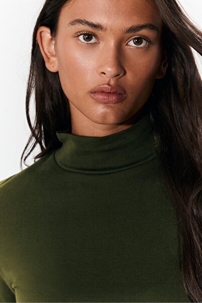 Stradivarius Basic high neck T-shirt