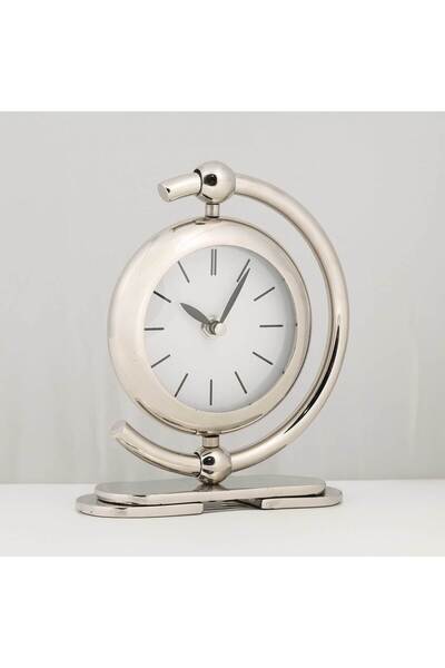 Evdema MASA SAATİ Vitale Sılver Metal C Saat AK.IV0300