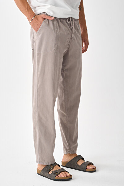 Shooter Sportswear Men's Comfortable Fit Linen Drape Pants