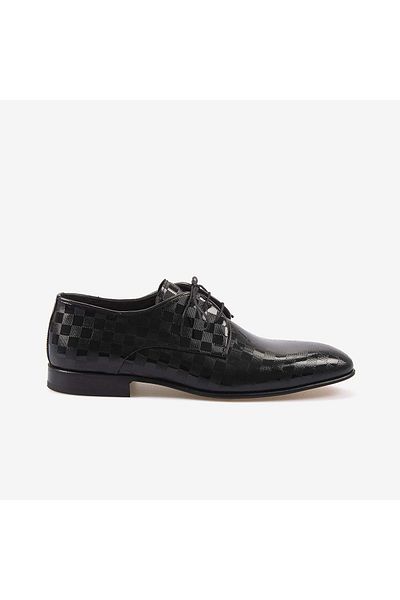 Kemal Tanca Gold Lace-Up Men's Classic Shoes M700