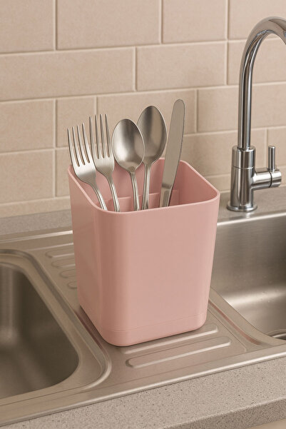 SİHİRLİ AYAKLAR Cutlery Dryer with Bottom Chamber 110X120X170Mm Bpa Free