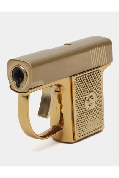 HEPBİMODA Silah Modeli Çakmak Hediyelik Çakmak Rüzgar Geçirmez Çakmak