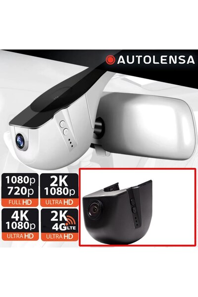 AUTOLENSA Camera DVR Mercedes-Benz C63 AMG 2017-19 Premium, front camera 1080p Autolensa, Model 24/7 Black MB-