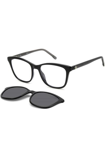 Pierre Cardin Women's eyeglasses frames Pierre Cardin P.C. 8515/CS 807/M9, Plastic, Black, 53 mm
