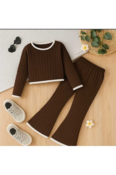 CINARIUM Girls' Spanish Pants Blouse 2 Bottom Top Set