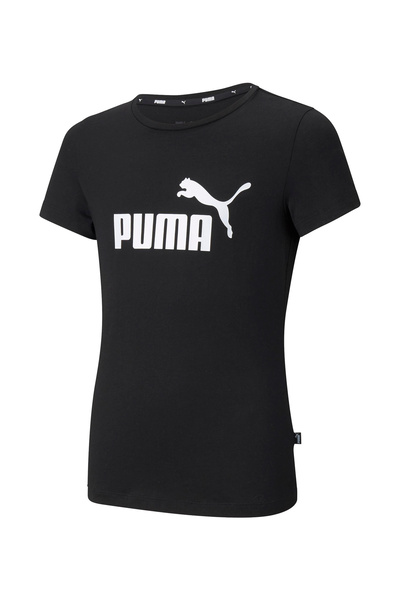 Puma تي شيرت بشعار Essentials - أسود
