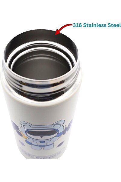 Mobcos stainless steel Kids Bottle Leakproof Fun & Sporty for School and Home