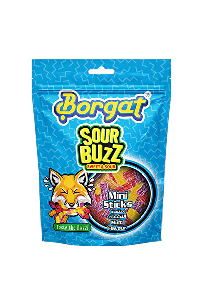 Borgat Sour Buzz Multi Flavour Candy, 75g