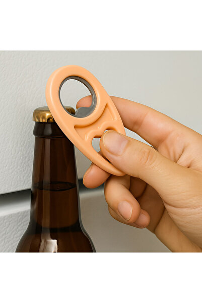 SİHİRLİ AYAKLAR Μαγνητικό ανοιχτήρι με κάλυμμα σε χρώμα σολομού Πρακτικό ανοιχτήρι 7 εκ.