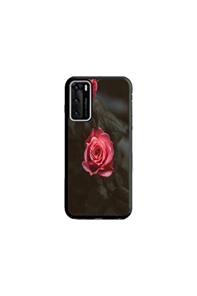 Atlas Husa personalizata si Folie de Silicon Huawei P40 Pro, Flowers #11, mul...