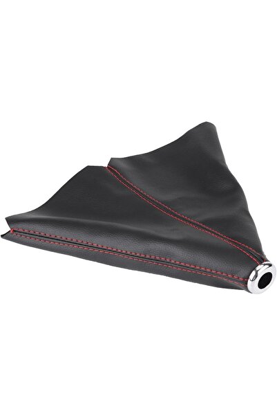 General Store Gear Shift Cover, General Store, leather, black with red stitching