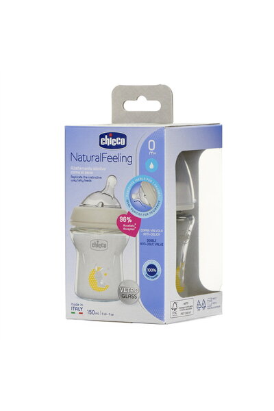 Chicco NATURALFEELING CAM BİBERON  0 AY+ 150 ML