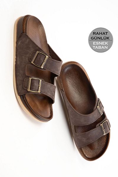 SOHO Brown Women's Slippers 20736