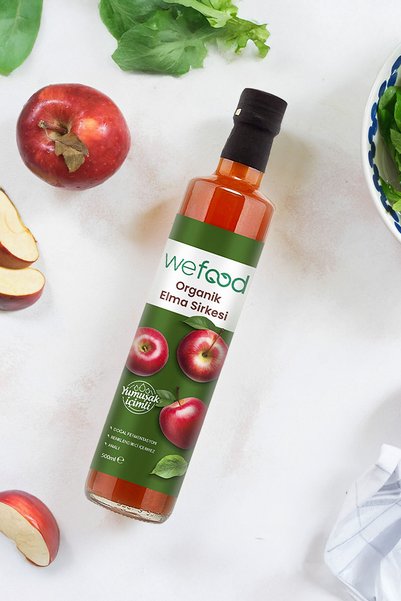 Wefood Organik Elma Sirkesi 500 ml 2'li