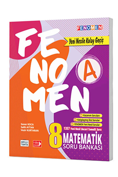 Fenomen Yayıncılık Fenomen Yayınları 8. Sınıf Lgs Matematik Yeni Nesile Kolay...