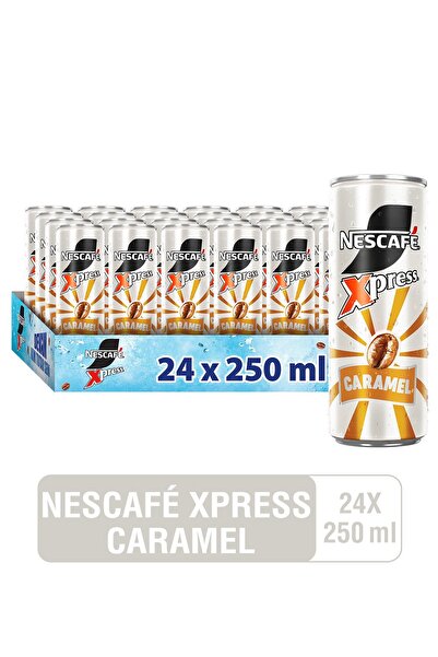 Nescafe NESCAFÉ XPRESS Caramel Soğuk Kahve 250ml x24