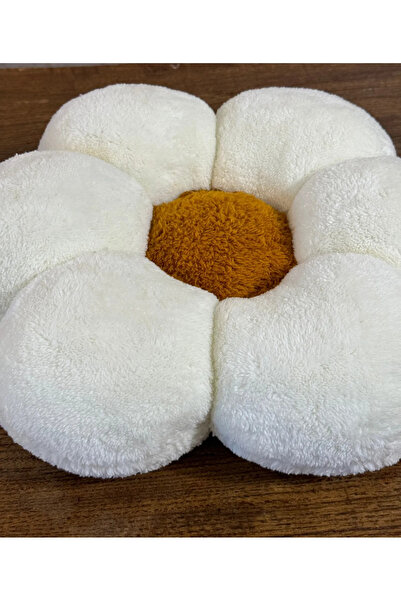 happyteks Daisy perna burta muștar galben perne decorative