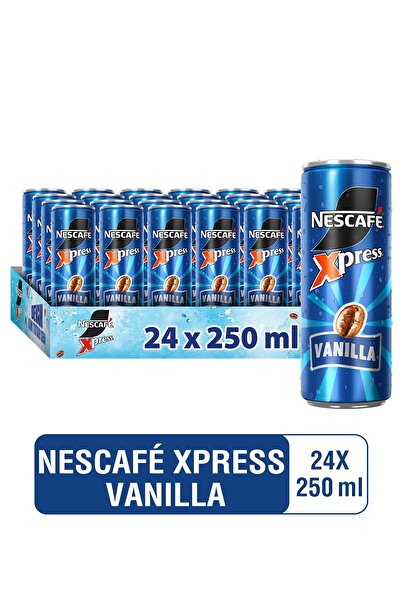 Nescafe NESCAFÉ XPRESS Vanilla Soğuk Kahve 250ml x24