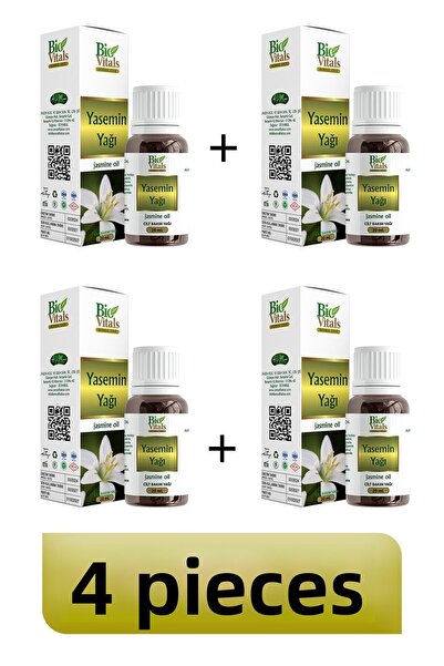 Bio Vitals 20 مل زيت الياسمين - 4 قطع