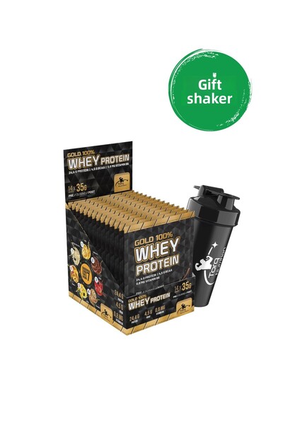 Torq Nutrition Lemon Colored Gold Whey Protein - 35 gr x 14 Sachets