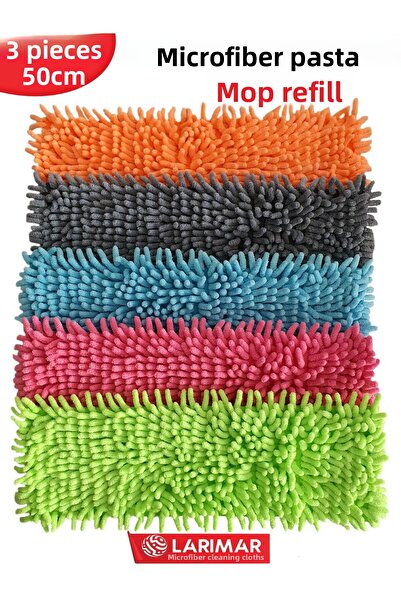 Larimar 3 bucăți mop pentru paste, mop de înlocuire din microfibră, cârpe de ...