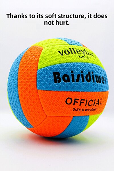 İMVULA Soft Touch Volleyball Ball - Indoor and Outdoor Colorful