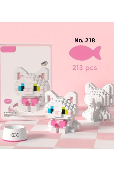purple dragon Van Cat Bricks Set, Tiny Piece Building Blocks, Building Blocks