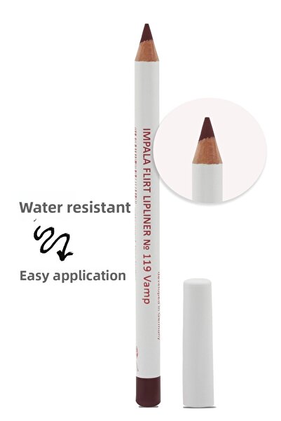 IMPALA Lip Liner - Flirt Pencil Lipliner No: 119(DARK BORDO)