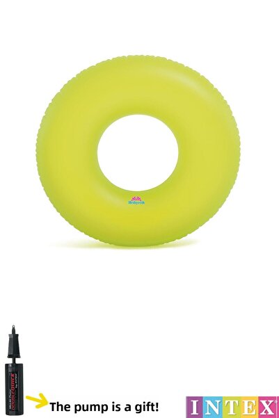 hediyecik عوامة حمام السباحة والبحر للبالغين من انتكس نيون مقاس 91 سم