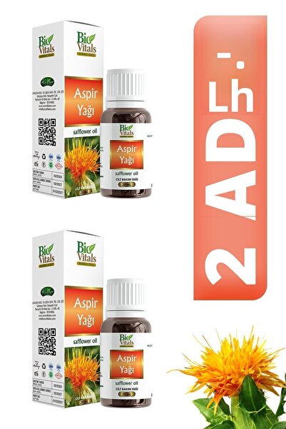 Bio Vitals 20 مل زيت القرطم - 2 قطعة
