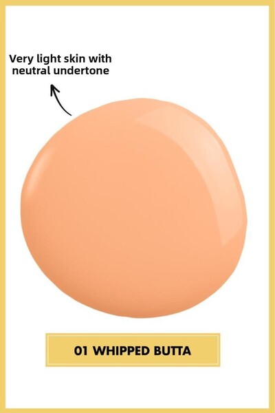 NYX Professional Makeup Buttermelt Glaze Soft Glow Skin Tint + SPF/FPS 30, 12h Wear, Whipped Butta