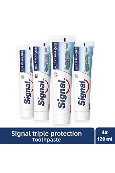 Signal معجون أسنان حماية ثلاثية 120 مل