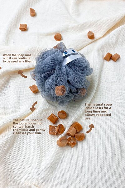 Balmy منشفة حمام بالصابون الخشبي للرجال