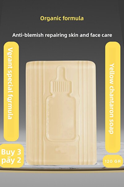 VERANT صابون نبتة سانت جون - وصابون الوجه لإصلاح البشرة