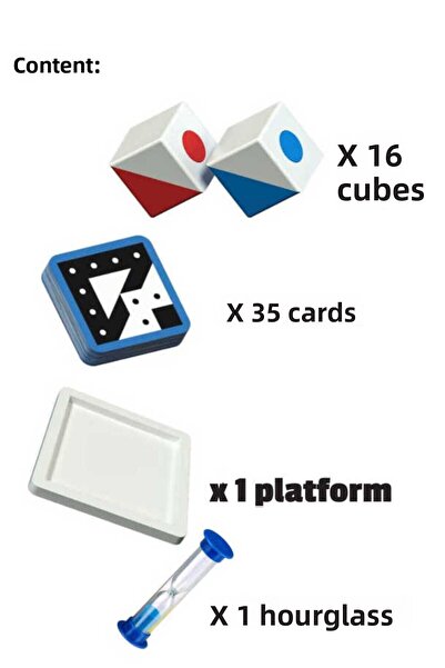 do toys Smartest Cubes, Q-Bitz, Visual Skill Cubes Single