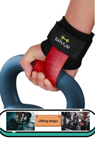 SAVUR Curea de fitness pentru încheietura mâinii - Curea de glisare și greutate