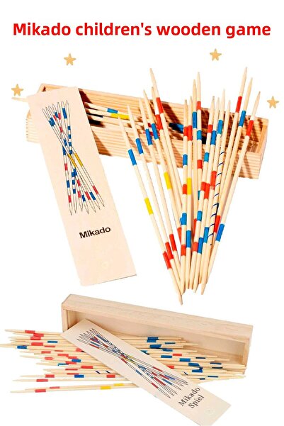 Trend Sanal Mikado Spiel Game Sticks Mikado's Garbage Mind Brain Teaser