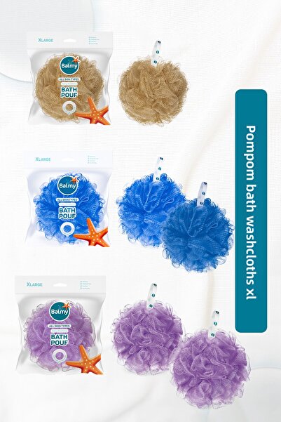 Balmy مجموعة من 5 ألياف حمام مقاس XL