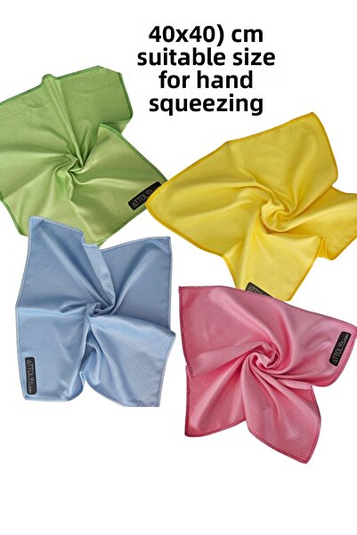 Attolya 4Pcs.Microfiber Cleaning Cloth, Glass Cloth, Kitchen Cloth, Tv Screen Cloth, Cleaning Cloths, Car Cloth