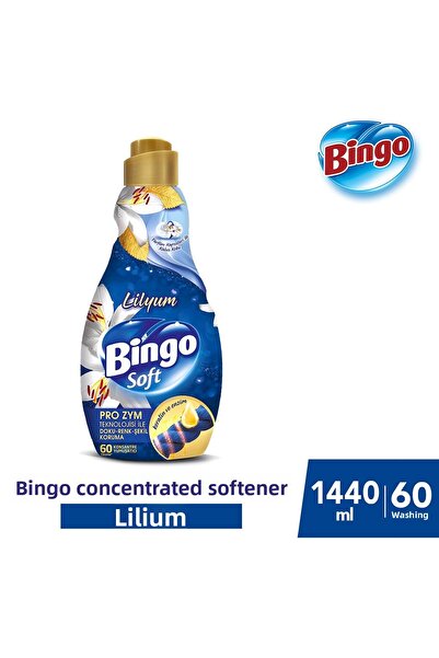 Bingo Soft Concentrated Fabric Softener Lilyum 1440 ml