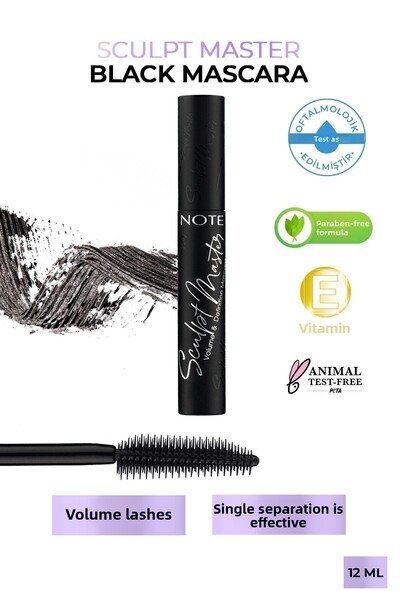 NOTE Sculpt Master Mascara - Single Separation Effect - Dl