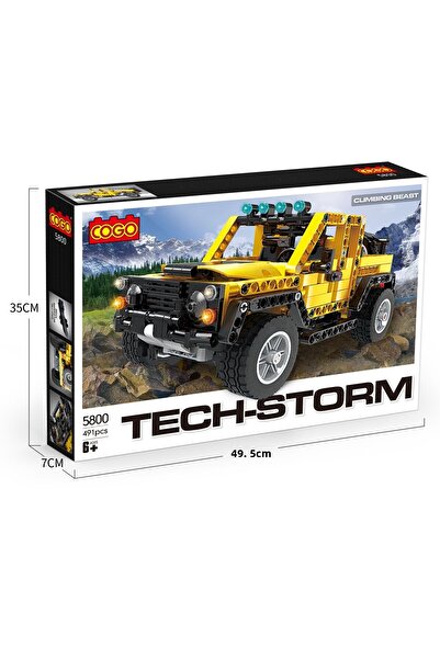 Fab N Funky Tech Storm Climbing Beast Building Set 491 Pieces - Creative Play for Kids 6+