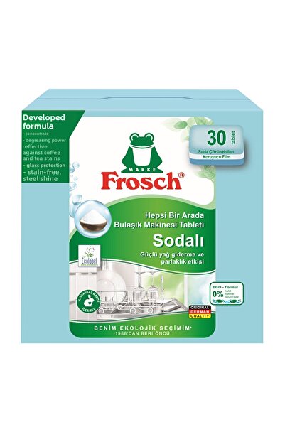 Frosch Soda Dishwashing Tablet 30 Tablets 540 g 4 Pcs