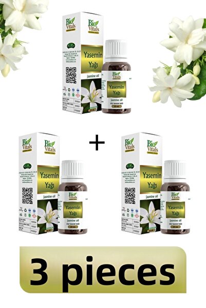 Bio Vitals زيت الياسمين - 20 مل، 3 قطع