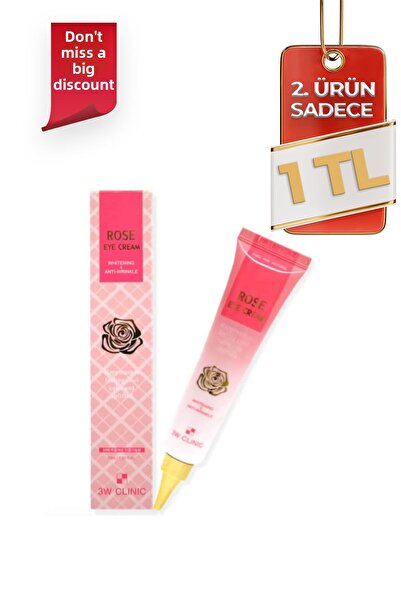 3W CLINIC Rose Essence Moisturizing Eye Cream