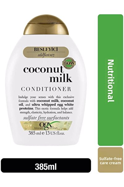 OGX Coconut Milk Strengthening and Moisturizing Conditioner 385 Ml